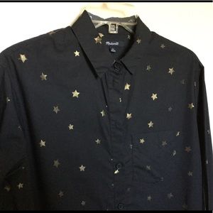 Madewell BF OS fit Gold Star Shirt